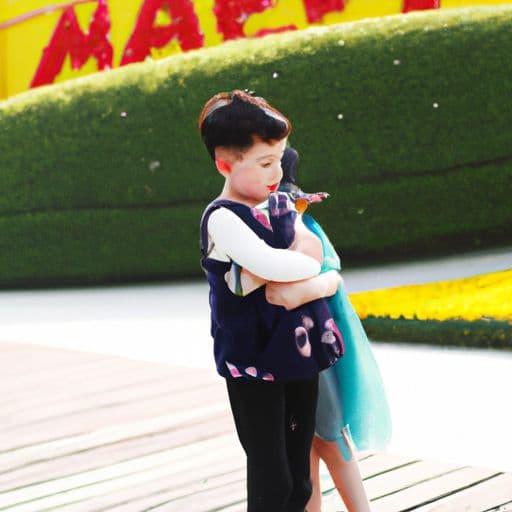 梦见抱着小男孩